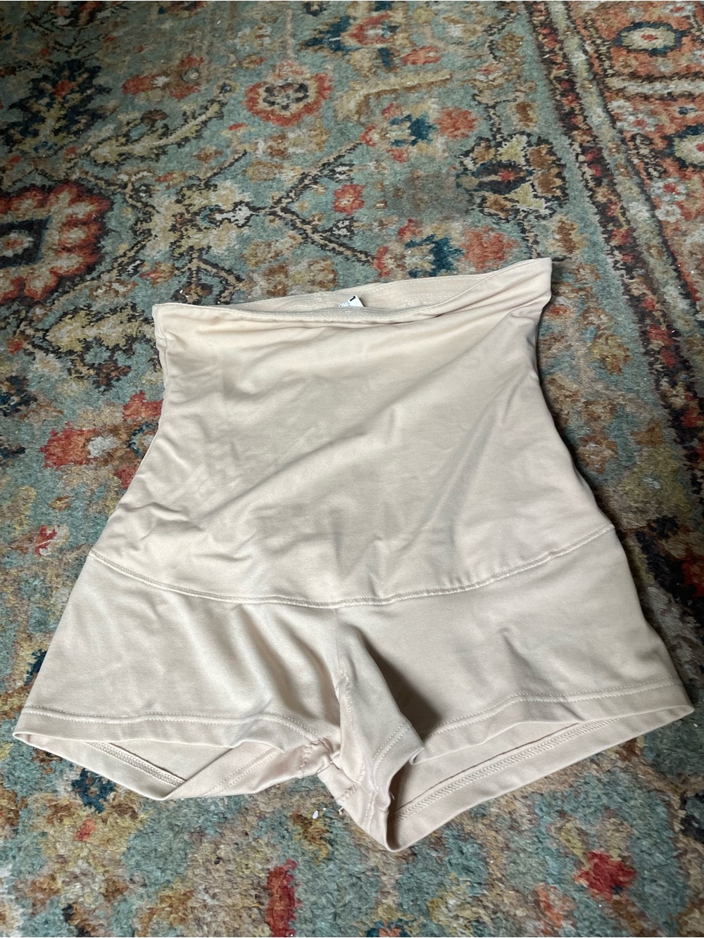 Maidenform High-Waist Nude Shapewear Shorts